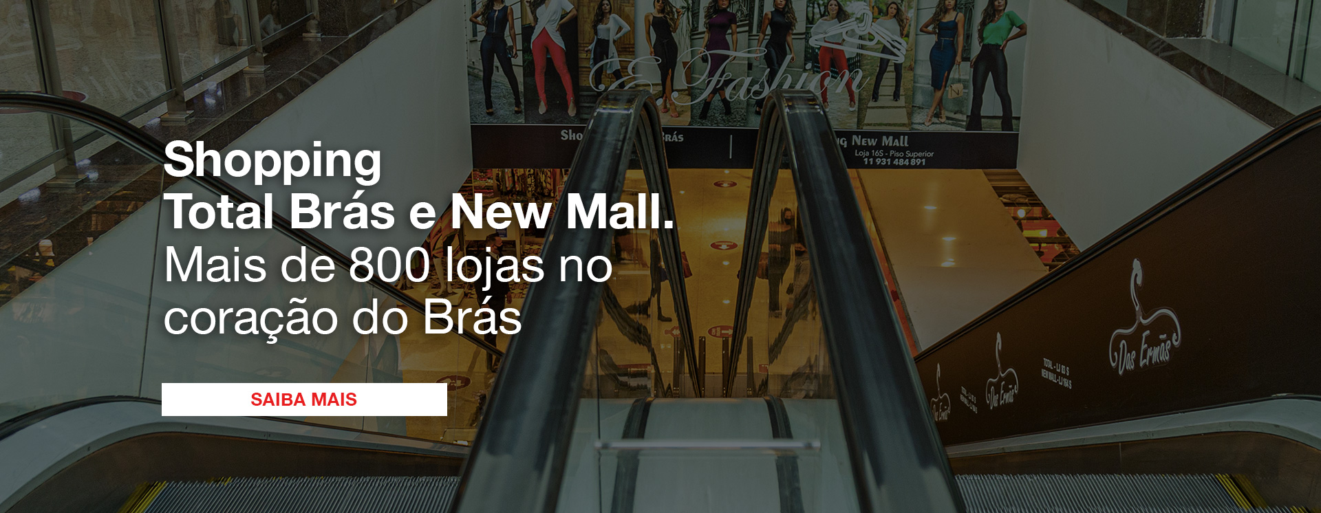Total Brás e New Mall, os shoppings do Brás com toda moda que você precisa!  - Shopping Total